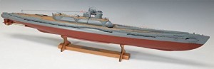  ウッディージョー [351684] (1/144)伊400 日本特型潜水艦 木製模型 組立キ(未使用品)