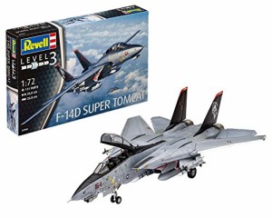 ドイツレベル 1/72 アメリカ空軍戦闘機 F-14D スーパートムキャット プラモ(未使用品)