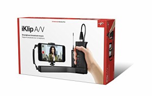 IK Multimedia iKlip A/V ビデオ撮影用スマートフォン・グリップ(未使用品)