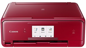 Canon インクジェットプリンター複合機 TS8030 RD レッド(未使用品)