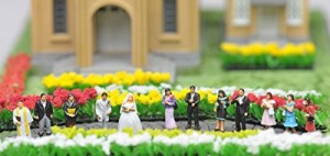 トミーテック ジオコレ 情景コレクション ザ・人間117 結婚式の人々 ジオラ(未使用品)