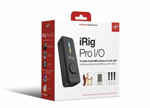 IK Multimedia iRig PRO I/O ハイエンド・オーディオ/MIDIインターフェイス(未使用品)