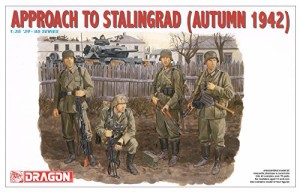 ドラゴン 1/35 第二次世界大戦 ドイツ軍 スターリングラードへの進撃 1942 (未使用品)