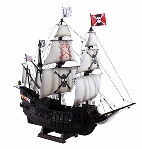 青島文化教材社 1/100 大型帆船 No.12 海賊船 プラモデル(未使用品)