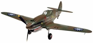 童友社 1/72 彩シリーズ No.7 アメリカ軍 P-40B ウォーホーク 塗装済みプラ(未使用品)