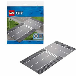 レゴ(LEGO) シティ ロードプレート 直線道路とT字路 60236 おもちゃ 車(未使用品)