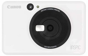 Canon インスタントカメラプリンター iNSPiC CV-123-WH ホワイト(未使用品)