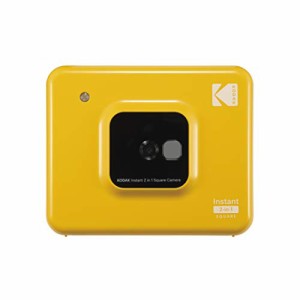 KODAK インスタントカメラプリンター C300 イエロー スクエアフォーマット (未使用品)