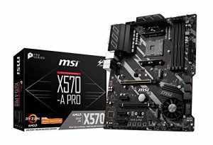 MSI X570-A PRO ATX マザーボード [AMD X570チップセット搭載] MB4783(未使用品)