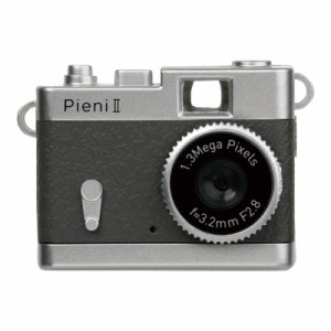 ケンコー 小型トイデジタルカメラ グレー(A) (DSC-PIENIIIGY) 単品