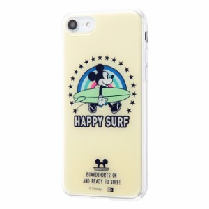 TPUケース+背面パネル ミッキーマウス / Happy Surf