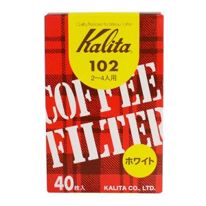 カリタ コーヒーフィルター 102 ホワイト 40枚入