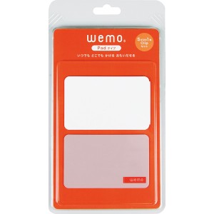 ウェアラブルメモ wemo「パッド」タイプ ピンク (PーP&C(S))