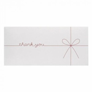 ギフト券袋 thank you W 5セット GF-TW