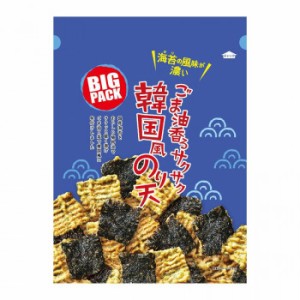 まるか食品 BIGごま油香るサクサク韓国風のり天 105g(10×4)