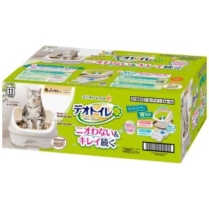 デオトイレ ハーフカバー本体セット アイボリー