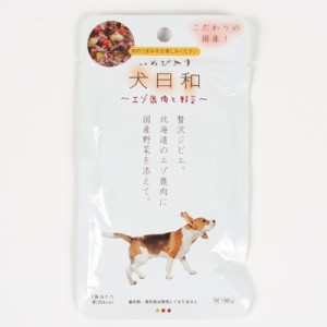 犬日和レトルトエゾ鹿肉と野菜60g