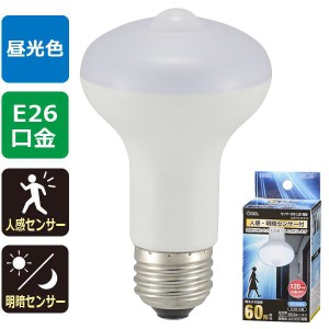 LED電球(60形相当/853lm/昼光色/E26/人感・明暗センサー付) (LDR7D-W/S 9)