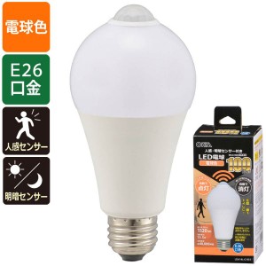 LED電球(100形相当/13.5W/1520lm/電球色/E26/人感・明暗センサー付) (LDA14L-G R51)