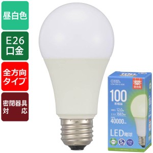 LED電球(100形相当/昼白色/1665lm/E26/全方向配光280°/12.0W/密閉器具対応) (LDA13N-G AG6)