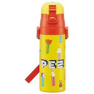 PEZ (ペッツ) 超軽量ロック付ワンプッシュダイレクトステンレスボトル スケーター