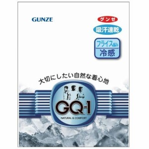 GUNZE(グンゼ) GQ-1/半袖V首 [(03)ホワイト][全2サイズ]