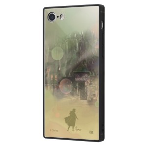 iPhone SE(第2世代) / 8 / 7 / 『ディズニーキャラクター』/耐衝撃ケース KAKU トリプルハイブリッド/アナ_アレンデール城