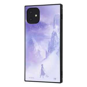 iPhone 11 / 『ディズニーキャラクター』/耐衝撃ハイブリッドケース KAKU/エルサ_氷のお城