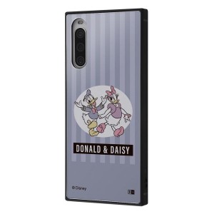 Xperia 10 IV / 『ディズニーキャラクター』/耐衝撃ハイブリッドケース KAKU / ドナルド&デイジー_80年代