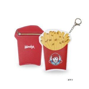 Wendy's ファスナーポーチ ポテト