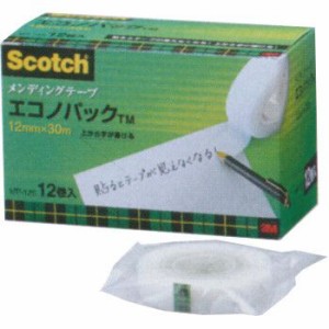 3M Scotchメンディングテープ エコノパック 小巻(12mm×30m) MP-12S