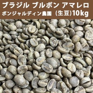コーヒー 生豆 ブルボンアマレロ ボンジャルディン農園 10ｋｇ(5ｋｇ×2)　送料無料(一部地域を除く) 【同梱不可】