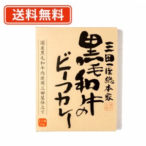 三田屋総本家　黒毛和牛のビーフカレー 　210ｇ×2個　ビーフ　カレー　送料無料/メール便