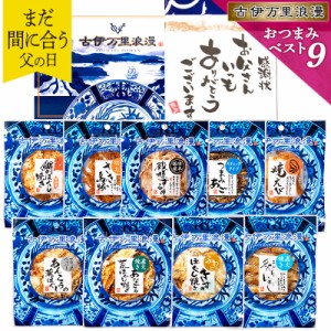 おつまみ ベスト9ナイン まだ間に合う 父の日 プレゼント ギフト おつまみセット 誕生日 食べ物 ビール お酒 父親 誕生日プレゼント 退職