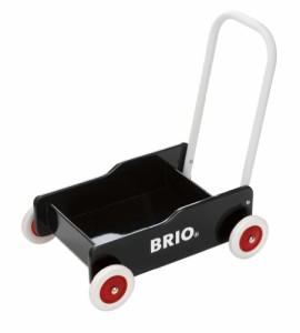 BRIO (ブリオ) 手押し車 ブラック [ 木製 おもちゃ ] 31351(中古品)