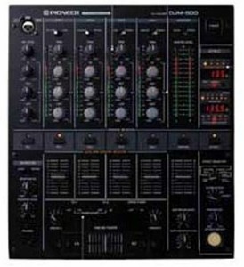 パイオニア プロフェッショナル用DJミキサー DJM-500（中古品）