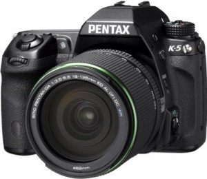 PENTAX デジタル一眼レフカメラ K-5 18-135レンズキット K-5LK18-135WR（中古品）