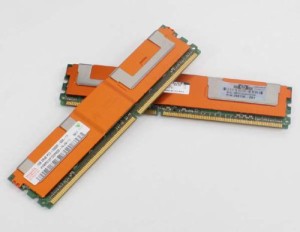 HP(hynix)　FB-DIMM　PC2-5300F 2GB（1GB×2枚組）　サーバー、ワークステ (中古品)