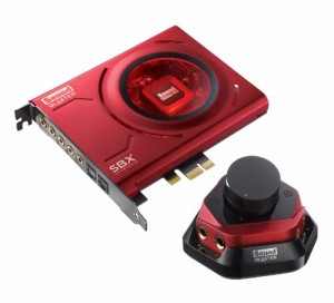 Creative ハイレゾ対応  サウンドカード PCIe Sound Blaster Zx 再生リダイ(中古品)