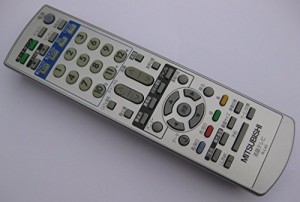 三菱 液晶テレビリモコン R-L43(中古品）