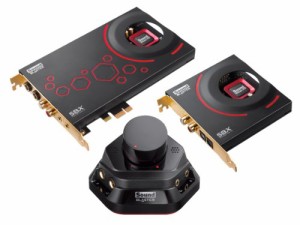 Creative ハイレゾ対応  サウンドカード PCIe Sound Blaster ZxR 再生リダ (中古品)