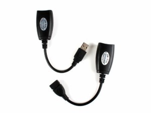 USB to RJ45 LANケーブル変換アダプター/延長ケーブル(中古品)