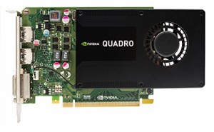 HP J3G88AA NVIDIA Quadro K2200 4GB graphics card(中古品)