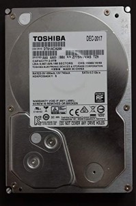 TOSHIBA DT01ACA200 (2TB SATA600 7200) DT01ACA200(中古品)