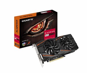 GIGABYTE ビデオカードRadeon RX570搭載 GV-RX570GAMING-4GD(中古品)