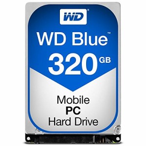 WESTERN DIGITAL WD Blueシリーズ 2.5インチ内蔵HDD 320GB SATA 5400rpm7mm(中古品)