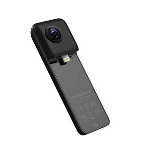 Insta360 NanoS 360 VRカメラ 4K解像度 20MP写真 対応機種iPhone 6/7/8/X  (中古品)