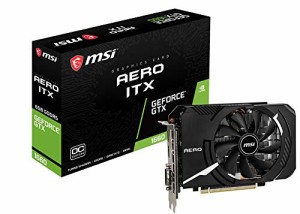 MSI GeForce GTX 1660 AERO ITX 6G OC グラフィックスカード [国内正規流通(中古品)