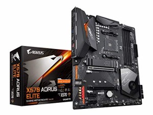 GIGABYTE ギガバイト X570 AORUS ELITE ATX マザーボード [AMD X570チップ (中古品)