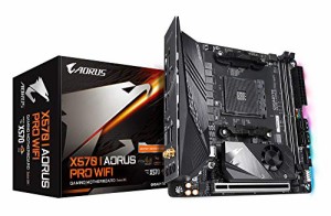 GIGABYTE ギガバイト X570 I AORUS PRO WIFI Mini-ITX マザーボード [AMD X(中古品)